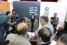 گزارش تصویری مراسم افتتاحيه نمايشگاه كار استان سمنان